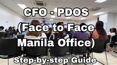 manila cfo|pdos for us immigrant.